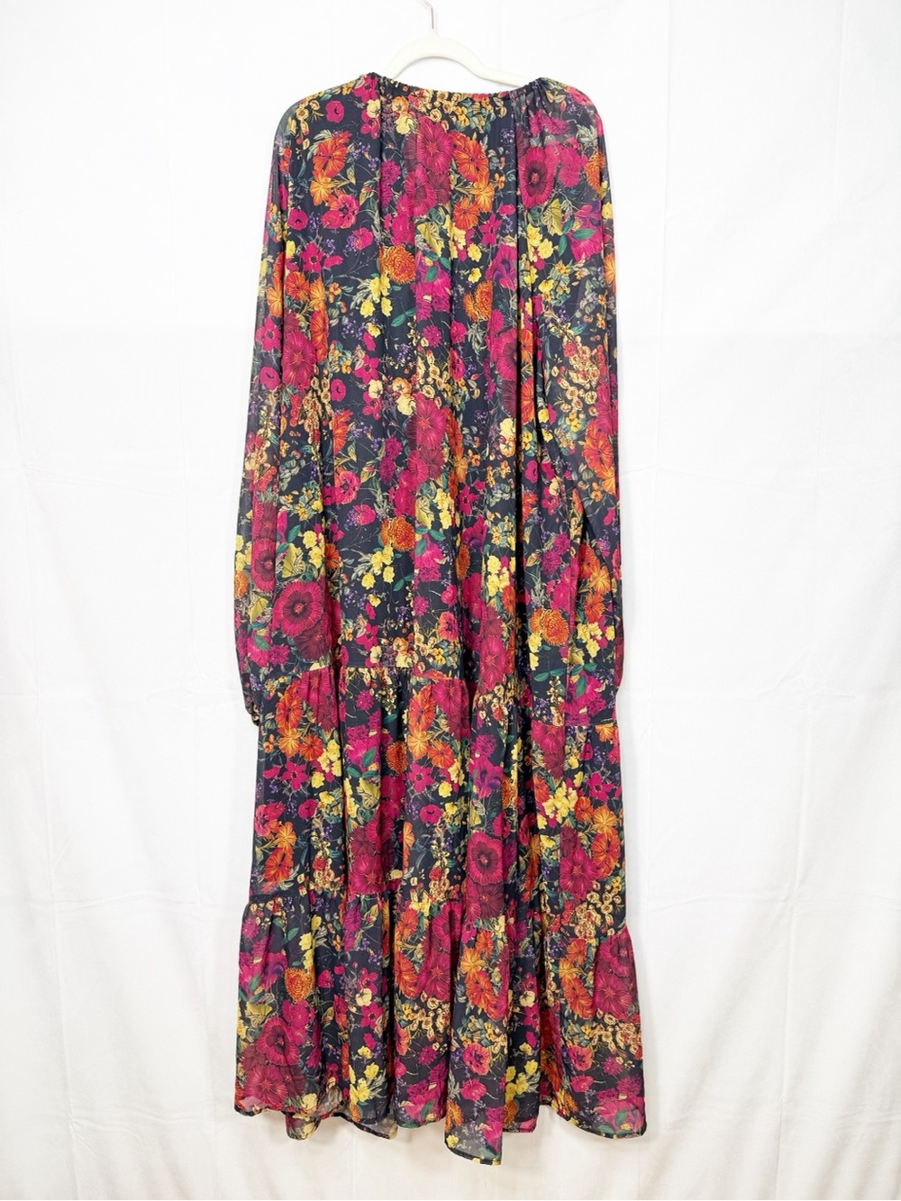 Ivy City Co. Imogen Dress in Night Garden Maxi Floral Boho Bohemian - Picture 4 of 16